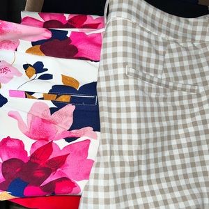 Two pairs of old navy pixie pants